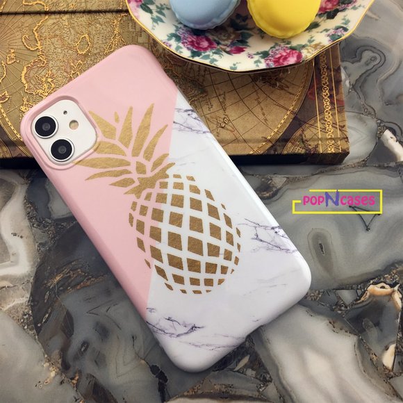 Pink Pineapple iPhone Case - ALL MODELS AVAILABLE - Picture 3 of 9